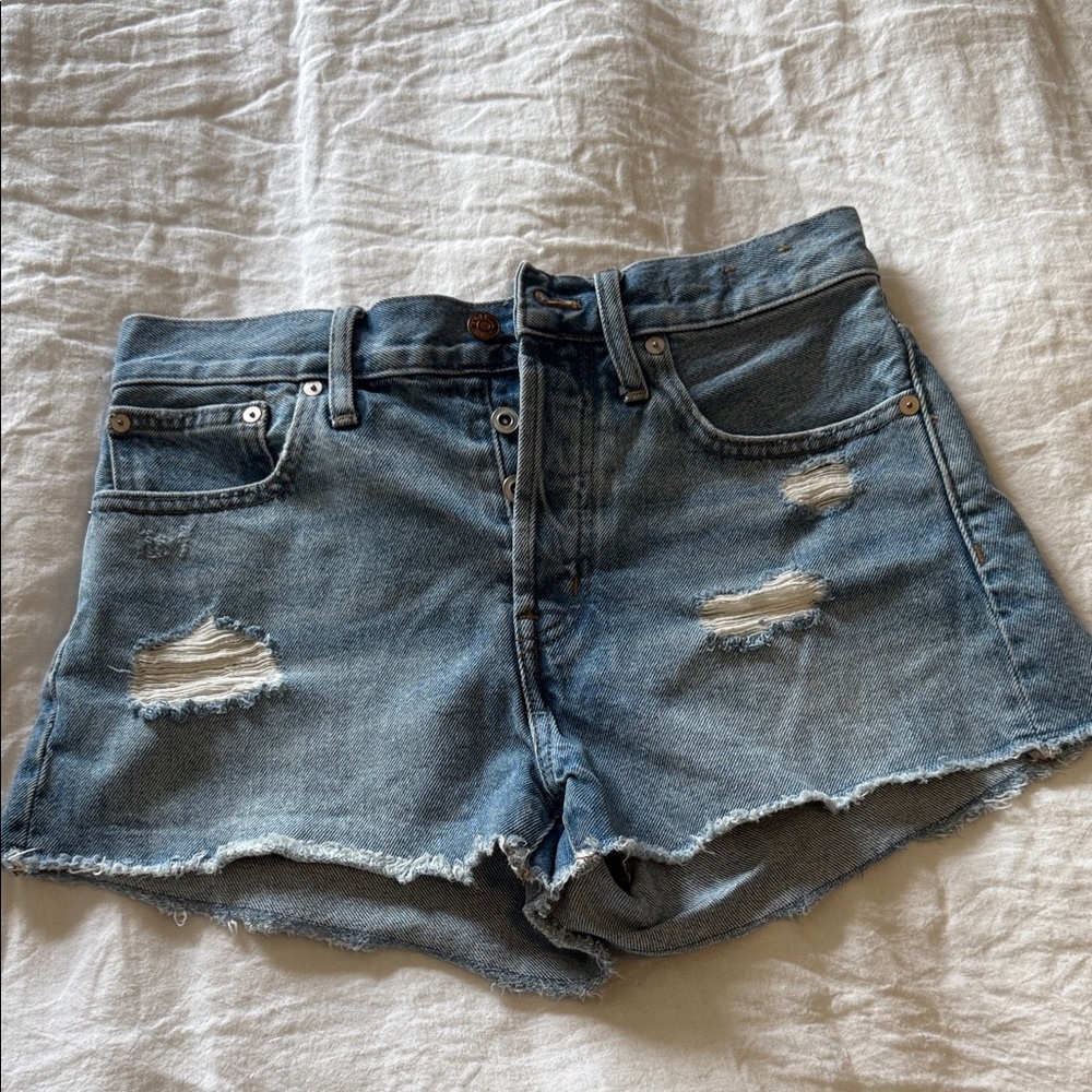 Madewell Relaxed Denim Shorts